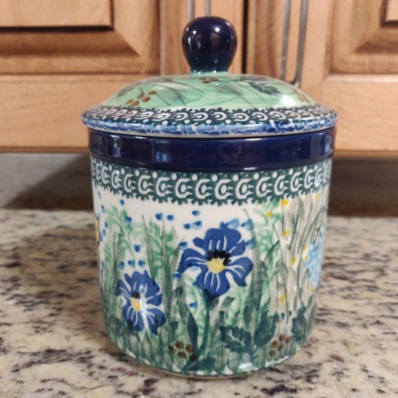 Spring Garden UNIKAT 5" Jar With Lid - Picture 3 of 10